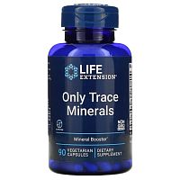 Life Extension Only Trace Minerals (Только микроэлементы) 90 растительных капсул