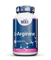 L-Arginine 500 мг (Л-аргинин) 100 капсул (Haya Labs) срок годности 08/2024