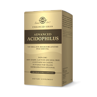 Solgar Advanced Acidophilus (Улучшенный Ацидофилин) 100 растительных капсул