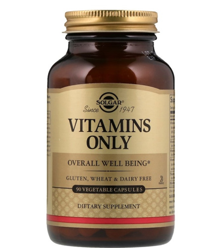 Solgar Vitamins Only 90 вег капс Solgar Vitamins Only 90 вег капс