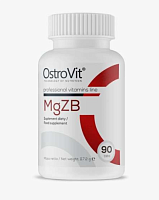 MgZB Magnesium Zinc Vitamin B6 (Магний Цинк Витамин Б6) 90 таблеток (OstroVit)