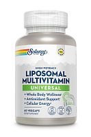 Liposomal Multivitamin Universal (Липосомальные мультивитамины) 60 вег капсул (Solaray) 