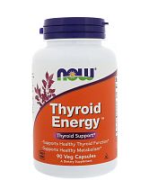 Now Foods Thyroid Energy (Тироид Энерджи, Поддержка щитовидной железы) 90 растительных капсул