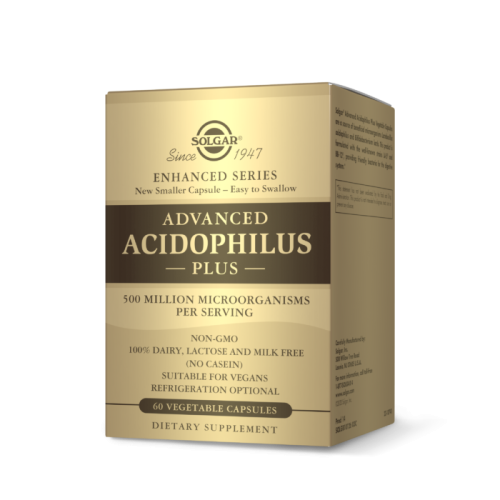 Solgar Advanced Acidophilus Plus (Ацидофилус плюс) 120 растительных капсул фото 3