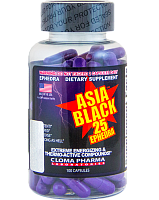 Жиросжигатель Asia Black 25 Ephedra Cloma Pharma 100 капсул