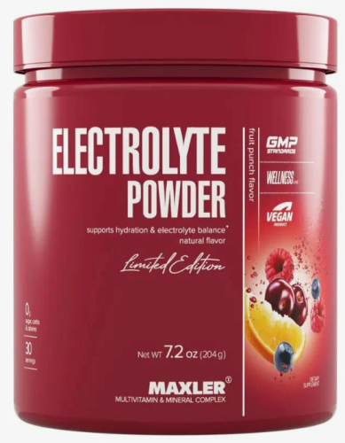 Electrolyte Powder (банка) 204 г (Maxler)_
