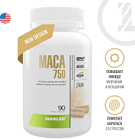 Maca 750 мг 90 капс (Maxler)