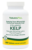 Icelandic Kelp (Исландские Бурые Водоросли) 150 мкг 300 таблеток (NaturesPlus)