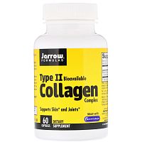 Type II Bioavailable Collagen Complex (Комплекс коллагенов типа II) 60 капсул (Jarrow Formulas)