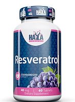Resveratrol срок 02.2024 (Ресвератрол) 40 мг 60 таблеток (Haya Labs) 