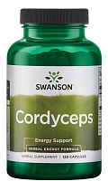 Swanson Cordyceps (Кордицепс) 600 мг. 120 капсул
