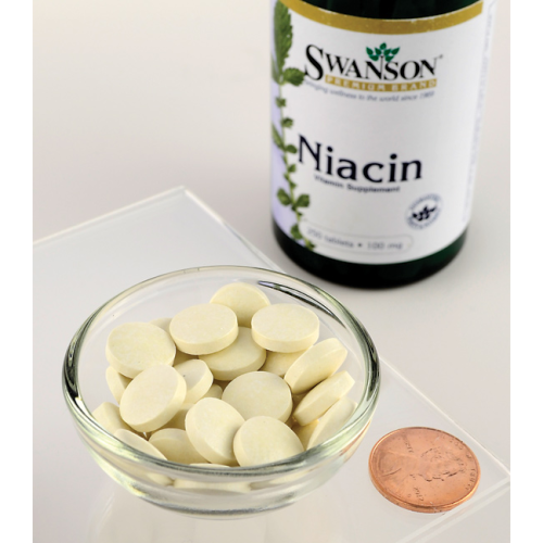 Niacin B3 100 mg (Ниацин Витамин Б-3) 250 таблеток (Swanson) фото 2
