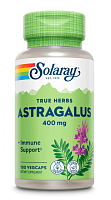 Solaray True Herbs Astragalus (Корень астрагала) 400 мг. 100 растительных капсул