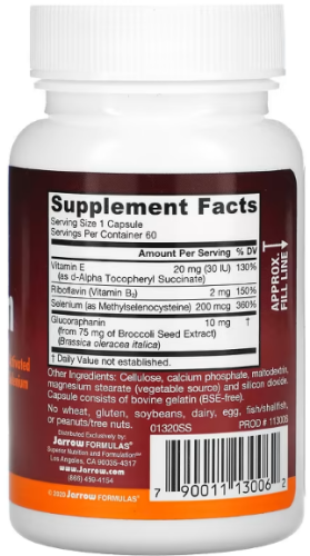 Selenium Synergy (Синергия селена) 60 капсул (Jarrow Formulas) фото 2