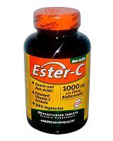 Vitamin C Ester-C with Citrus Bioflavonoids 1000 мг 120 таблеток (American Health)