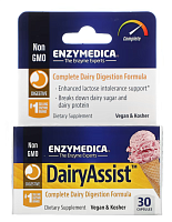 DairyAssist (Поддержка непереносимости лактозы) 30 капсул (Enzymedica)