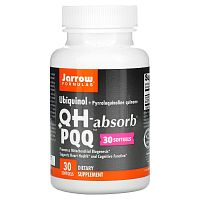 Ubiquinol, QH-Absorb + PQQ 30 мягких капсул (Jarrow Formulas)