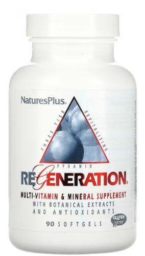 NaturesPlus Regeneration (Мультивитаминная и минеральная добавка) 90 мягких капсул