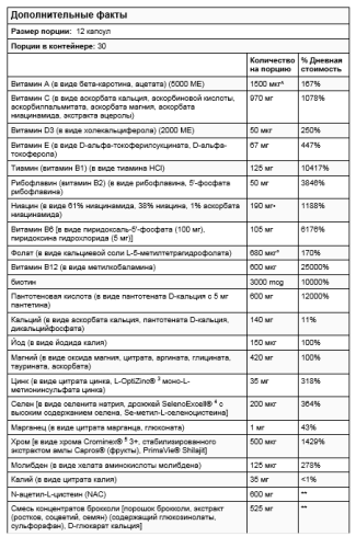 Life Extension Mix™ Capsules without Copper (Смесь капсул без меди) 360 капсул фото 2