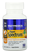 Digest Spectrum™ (полная формула для лечения пищевой непереносимости) 90 капсул (Enzymedica)
