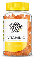 Vitamin C 125 мг 60 жевательных мармеладок (UltraVit)