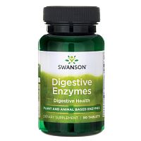 Digestive Enzymes (Пищеварительные ферменты) 90 таблеток (Swanson)