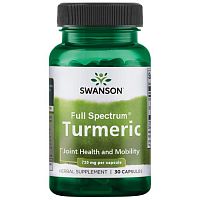 Turmeric 720 mg (Куркума 720 мг) 30 капс (Swanson)