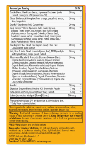 Alive! Women's Ultra Multivitamin (Ультра мультивитамины для женщин) 60 таблеток (Nature's Way) фото 5