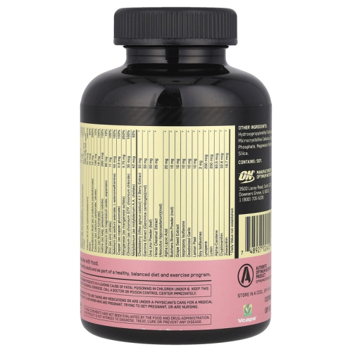 Витамины Optimum Nutrition Opti-Women 120 капс. фото 2
