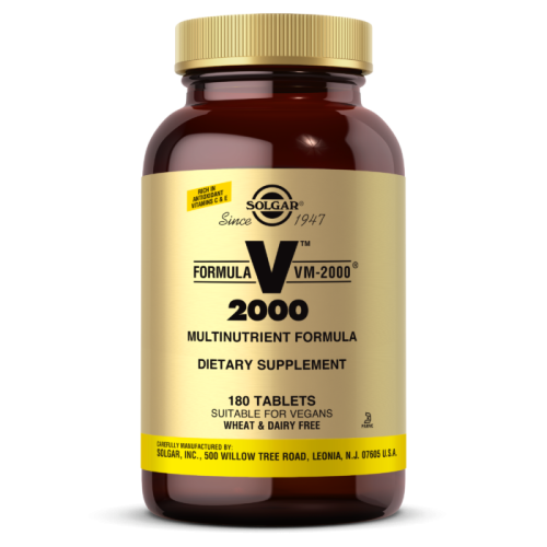 Solgar Formula VM-2000 (Multinutrient Formula) 180 таблеток