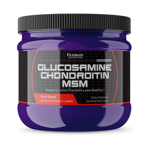 Glucosamine & Chondroitin & MSM 158 г (Ultimate Nutrition)