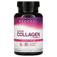 Neocell Super Collagen + C (добавка с коллагеном и витамином C) 120 таблеток