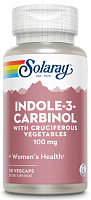 Solaray Indole-3-Carbinol with Cruciferous Vegetables (Индол-3-Карбинол с крестоцветными овощами) 100 мг. 30 растительных капсул