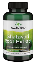 Shatavari Root Extract (Срок 08.2024) (экстракт корня шатавари) 500 мг 120 капсул (Swanson)