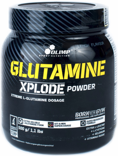 Olimp Glutamine Xplode Powder (Глютамин в порошке) 500 г.