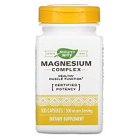Magnesium Complex 500 мг (Магний) 100 капсул (Nature's Way)