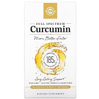 Solgar Куркумин полного спектра (Full Spectrum Curcumin Softgels) 90 гелевых капсул