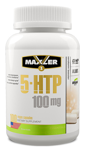 Maxler 5-HTP (5-Гидрокситриптофан) 100 мг. 100 капсул