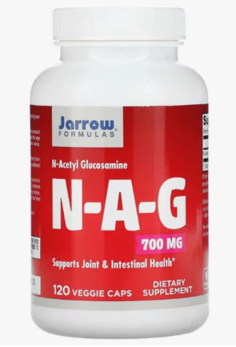 N-A-G N-Acetyl Glucosamine 700 mg (N-ацетил глюкозамин 700 мг) 120 вег капс (Jarrow Formulas) фото 3