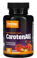 CarotenAll (комплекс смешанных каротиноидов) 60 мягких капсул (Jarrow Formulas)