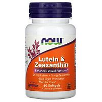Now Foods Lutein & Zeaxanthin (Лютеин и Зеаксантин) 60 капсул