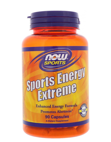 Now Foods Sports Energy Extreme 90 растительных капсул фото 3