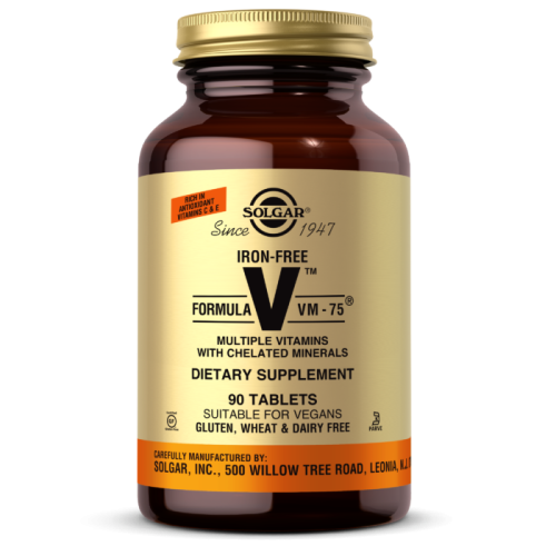 Formula VM-75 Iron Free 90 таблеток (Solgar)