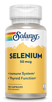 Selenium 50 mcg (Селен 50 мкг) 100 капсул (Solaray)