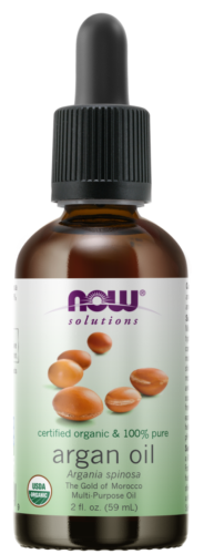 Now Foods Solutions Certified Organic & 100% Pure Argan Oil (Сертифицированное на 100% чистое органическое аргановое масло) 59 мл.
