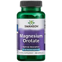 Magnesium Orotate 40 mg (Магний оротат 40 мг) 60 капсул (Swanson)