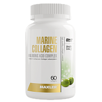 Maxler Marine Collagen + Hyaluronic Acid Complex (Комплекс морского коллагена и гиалуроновой кислоты) 60 капсул 
