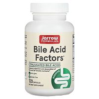 Jarrow Formulas Bile Acid Factors (Добавка с желчными кислотами) 120 капсул