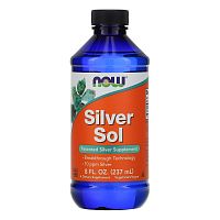 Now Foods Silver Sol Серебряная вода 237 мл. (8 жидких унций)