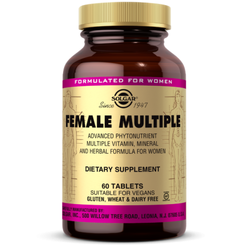 Solgar Female Multiple Мультивитамины для женщин 60 таблеток